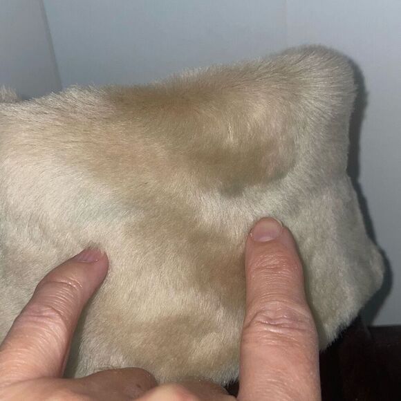 Alice and Olivia Curved Heel Platform Shearling Boots 39.5 - Picture 10 of 14